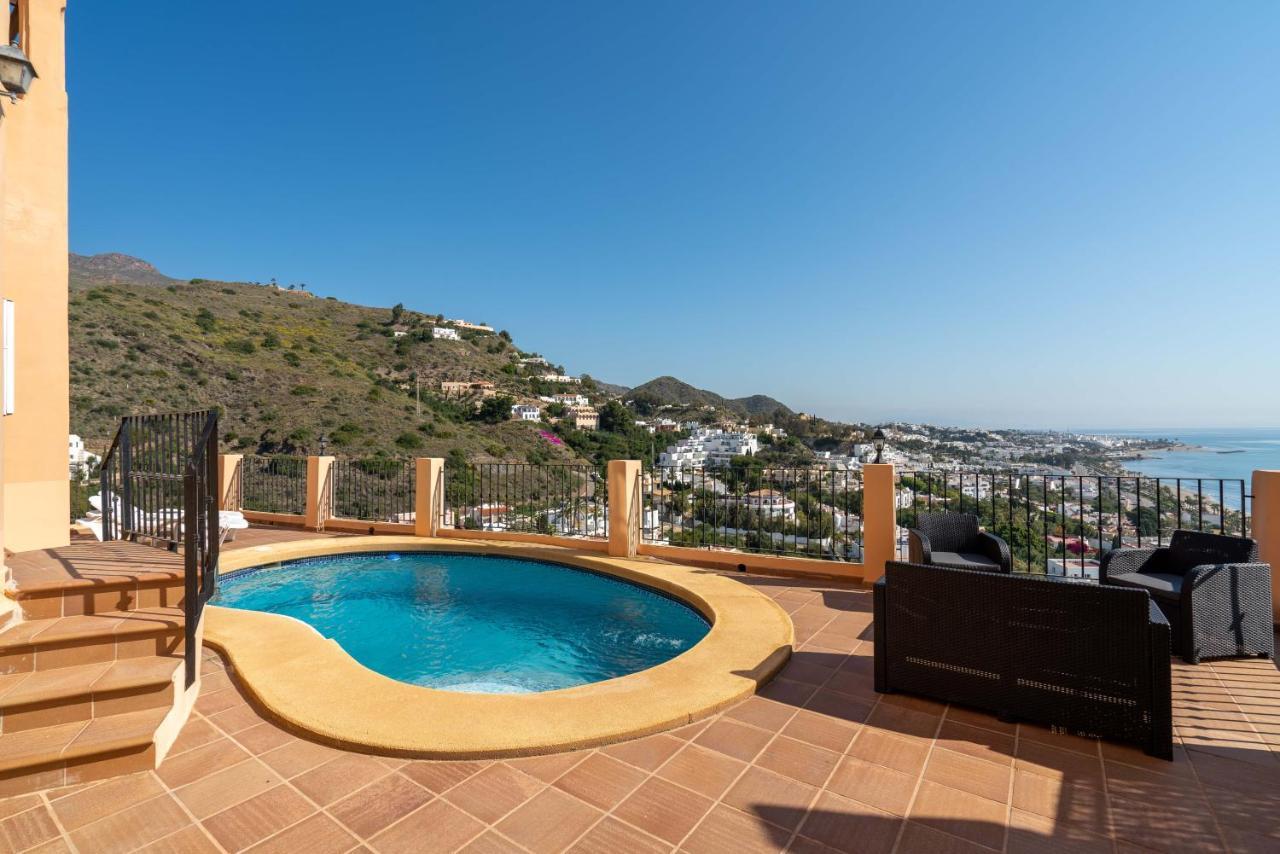 Chalet Con Vistas Al Mar Y Piscina Mojácar Buitenkant foto