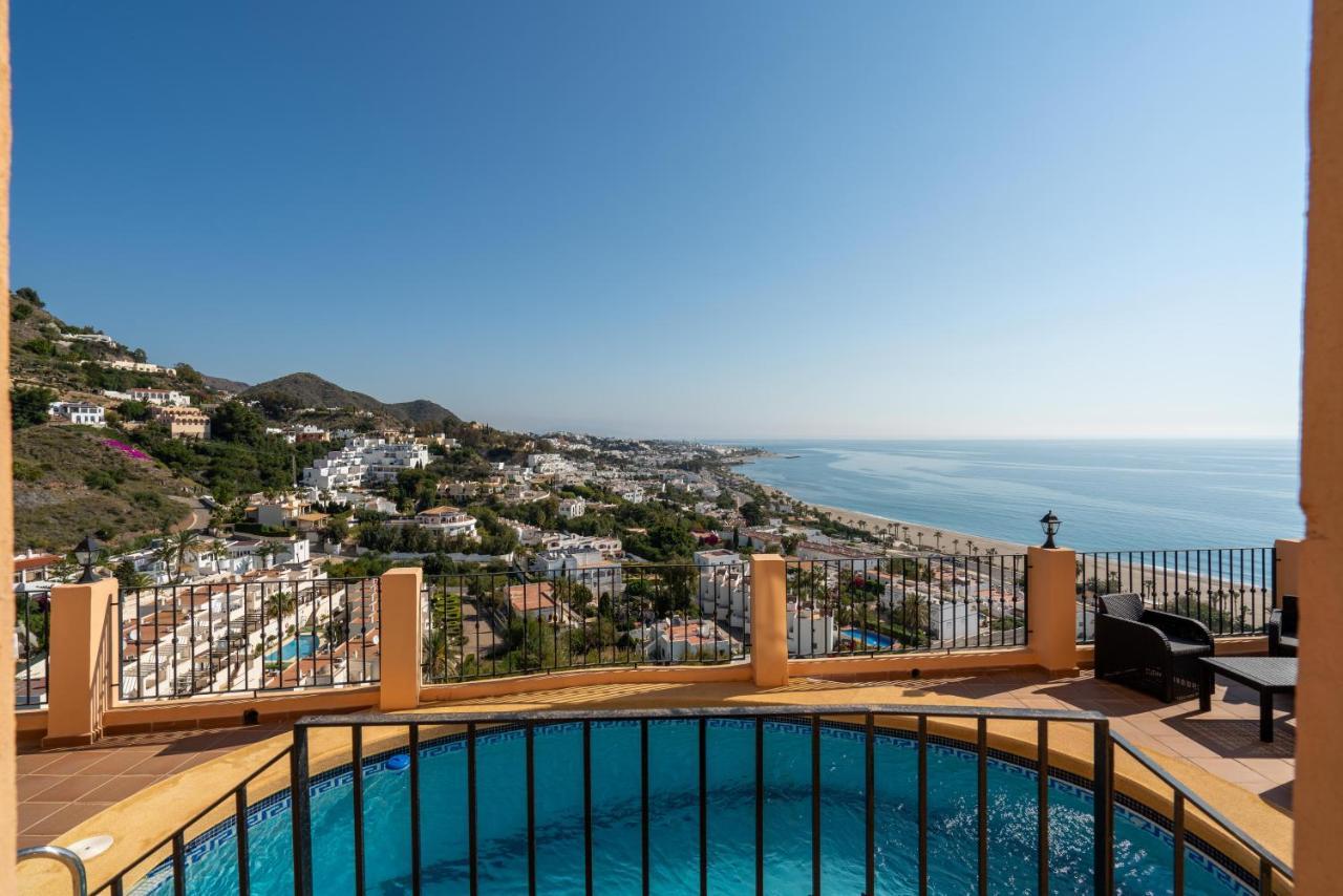 Chalet Con Vistas Al Mar Y Piscina Mojácar Buitenkant foto