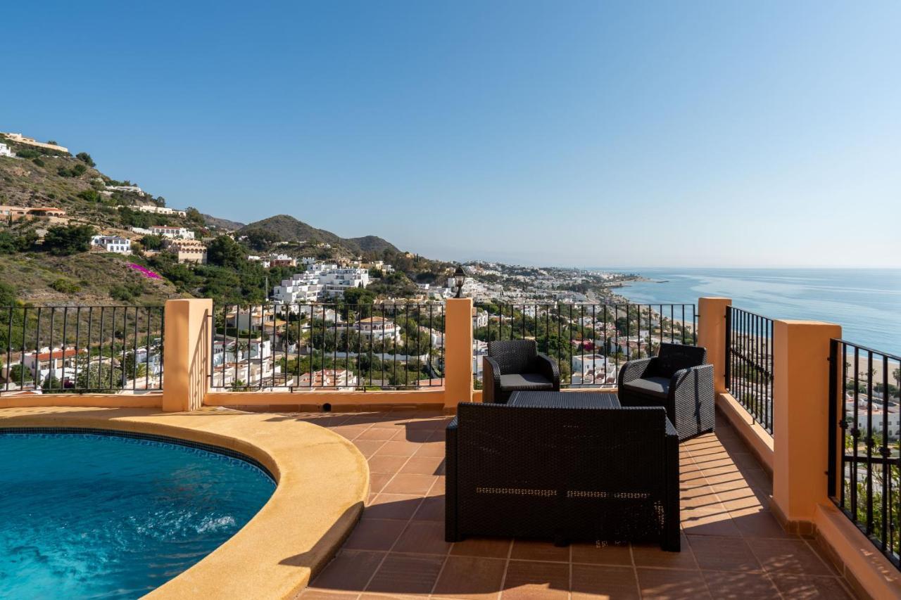 Chalet Con Vistas Al Mar Y Piscina Mojácar Buitenkant foto